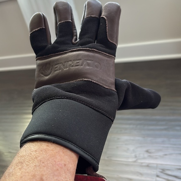 Wolverine Dusty Rugged leather palm gloves,knuckle padding, 4 way stretch rib - Picture 6 of 9